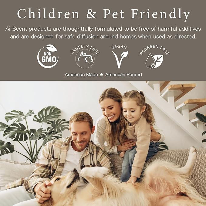 AirScent Hotel Diffuser Oil No. 1008 - White Tea, Aloe Vera & Sandalwood - Hotel Scent Dupe - Premium Fragrance Oil for Ultrasonic and Waterless Diffusers and Crafting - 120 mL, 4 fl oz Glass Bottle