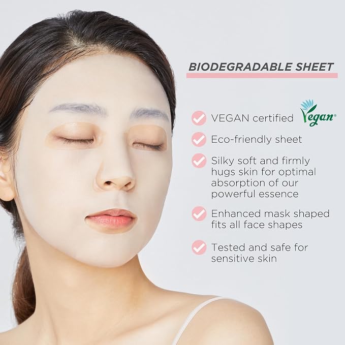 MEDIHEAL Official Best Korean Sheet Mask - Collagen Essential Face Mask 10 Sheets Lifting and Firming For All Skin Types Value Sets