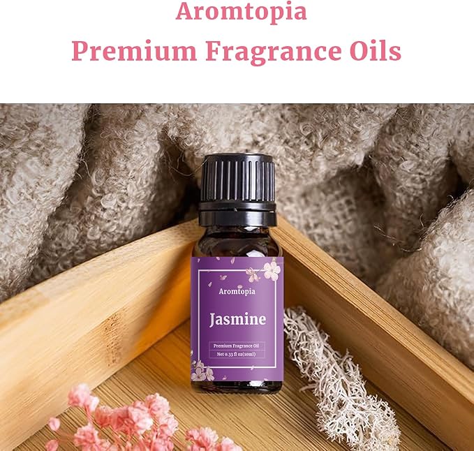 Floral Essential Oil Set, Fragrance Oils for Diffuser, Soap, Candle Making | IFRA Certified, 10ml* 6 Premium Diffuser Essential Oils