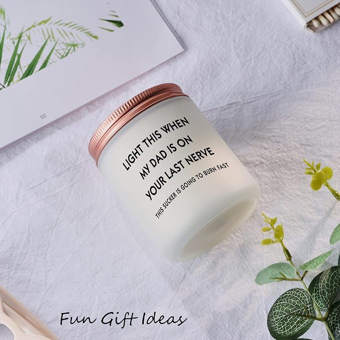 Funny Gifts for Mom - Unique Women Candles & Gift Ideas for Stepmom, Bonus Mom