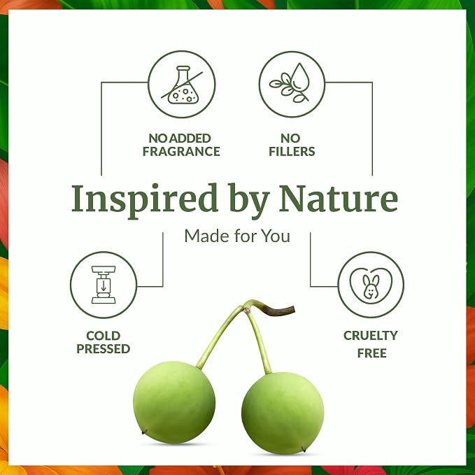 SVA Tamanu Seed Oil - 16 Fl Oz – 100% Natural Cold Pressed Tamanu Oil - for Face, Skin Care, Hair Care, Scalp Massage & Body Massage – Carrier Oil