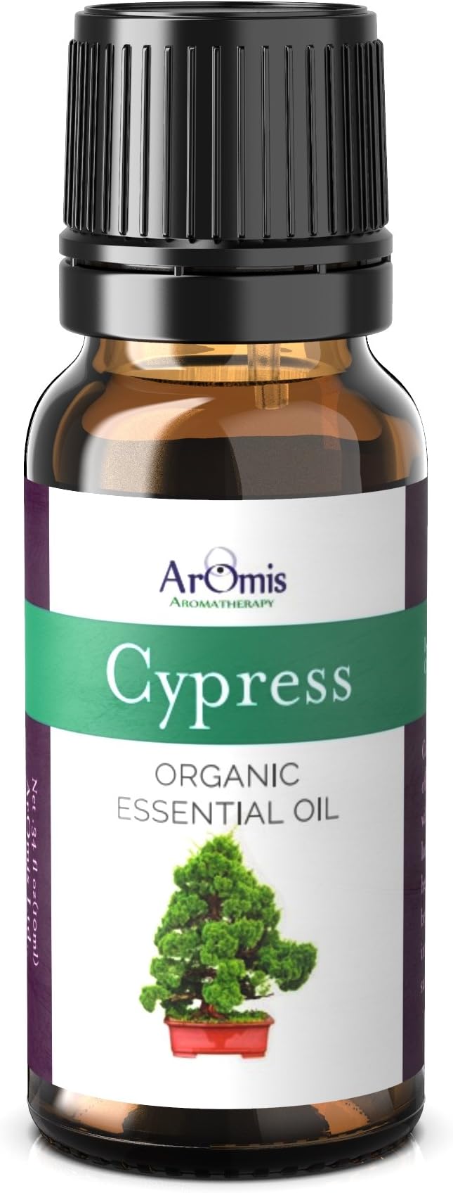 ArOmis Cypress Essential Oil - 100% Pure Therapeutic Grade - Undiluted, Premium Oil - 150 Micron Filtered, Perfect for Aromatherapy Diffusers (10ml / .34 fl oz)