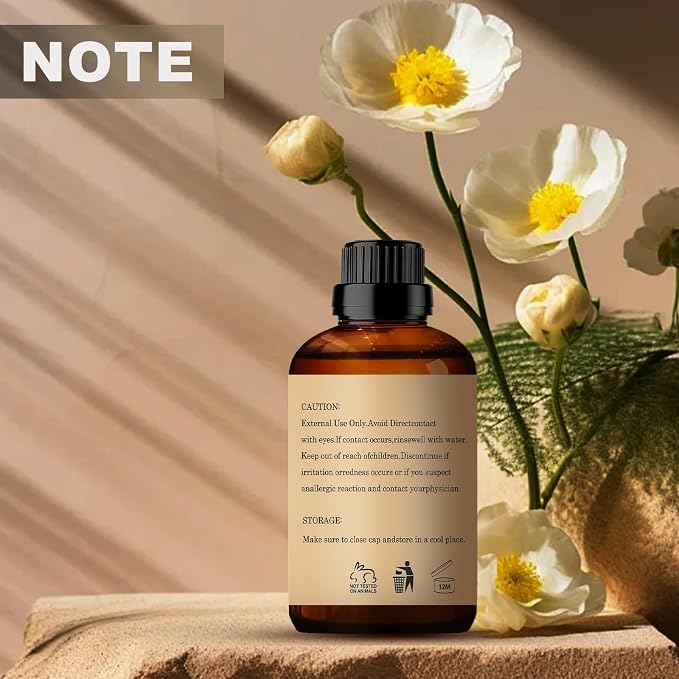 Gardenia Essential Oils, 120ML Pure and Natural Essential Oil for Aromatherapy Diffuser - Gardenia /4 Fl Oz