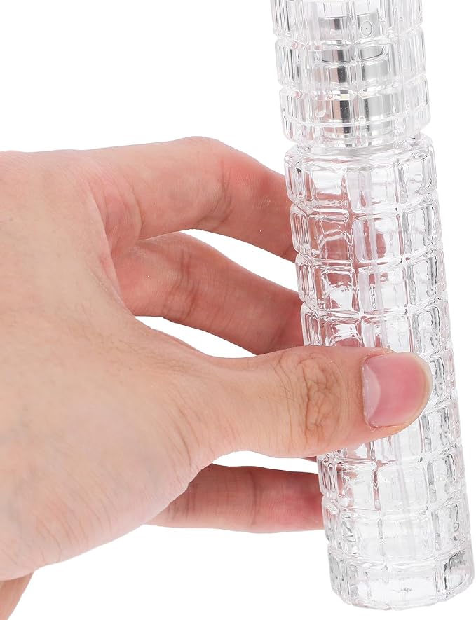 Cabilock 1 oz Glass Cocktail Atomizer, Refillable Bitters Sprayer Bottle, Empty Fine Mist Spray Bottle for Vermouth, Cocktail Garnish, Bar Tools, Travel and Small Liquid Storage