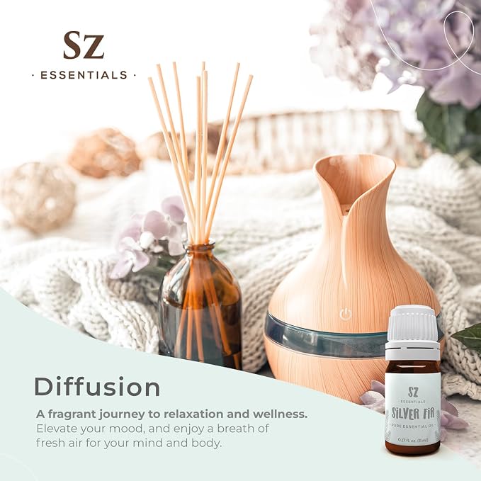 Silver Fir Essential Oil - Delightful! - 100% Pure and Natural - Undiluted - 5ml