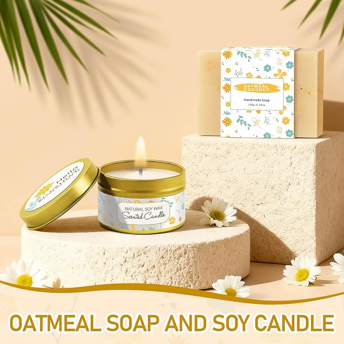 Wasocol Self Care Gifts for Women Gift Baskets，Sending Sunshine Thinking of You Care Package Spa Gift Sets, Unique Happy Birthday Gifts for Women Mom Sister Wife Grandma Best Friends Her - Sage Green