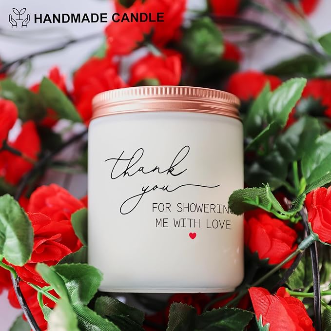 Thank You Gifts for Women, Best Christmas Mothers Day Birthday Anniversary Valentines Day Gifts for Mom Sister Friend Bestie Wife Husband Girlfriend Boyfriend Her Him Teacher Coworker Boss Candle