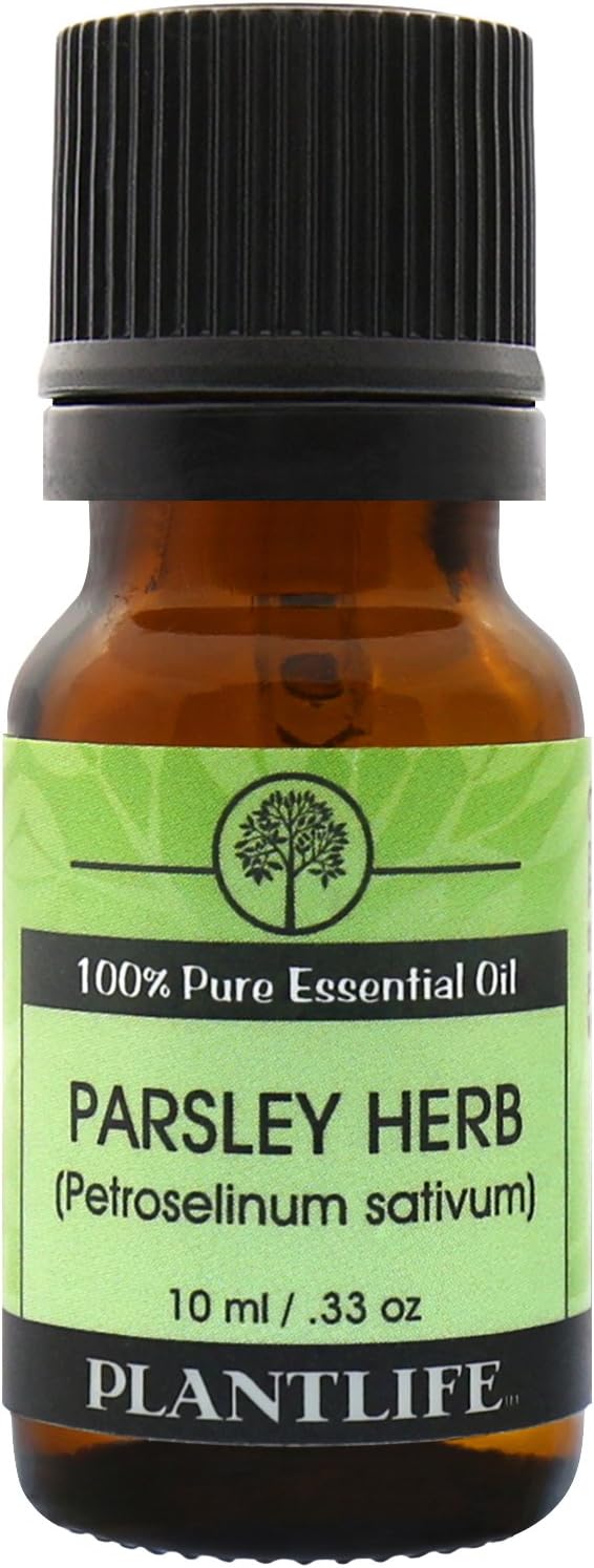 Plantlife Parsley Herb Aromatherapy Essential Oil - Straight from The Plant 100% Pure Therapeutic Grade - No Additives or Fillers - 10 ml