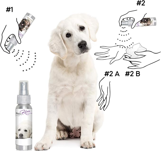 The Blissful Dog Kuvasz Relax Dog Aromatherapy, 2.67-Ounce Spray