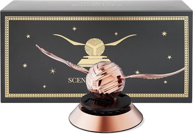 MAJESTY`S SECRET PHEROMAX Solar Car Air Freshener Diffuser, Odor Eliminator for Vehicle Scenting Device, Long Lasting Scent for Auto, Automotive Accessories Interior Scent Diffuser (Rose Gold)