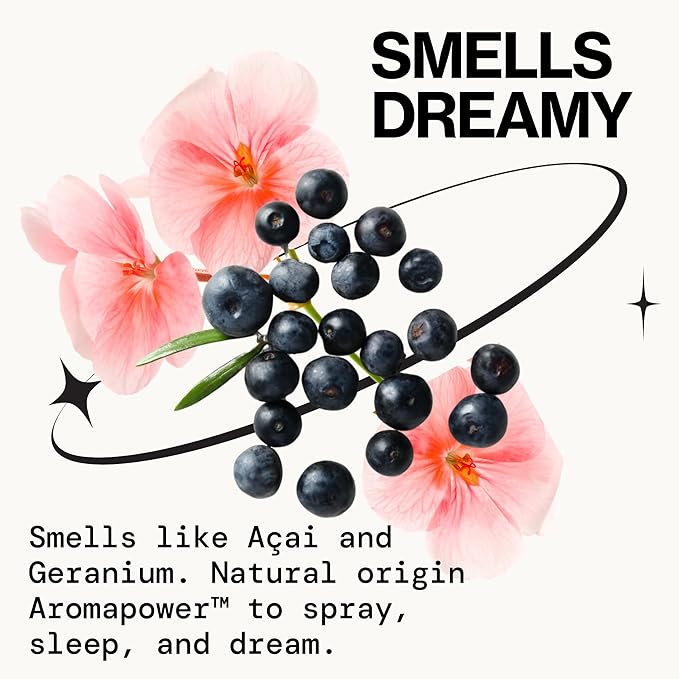 Pacifica Dream Milk Magnesium Spray for Sleep & Relaxation - Natural Magnesium Body Mist Infused with Lavender, Chamomile & Essential Oils, Vegan & Cruelty-Free, Clean Beauty, 8 fl oz
