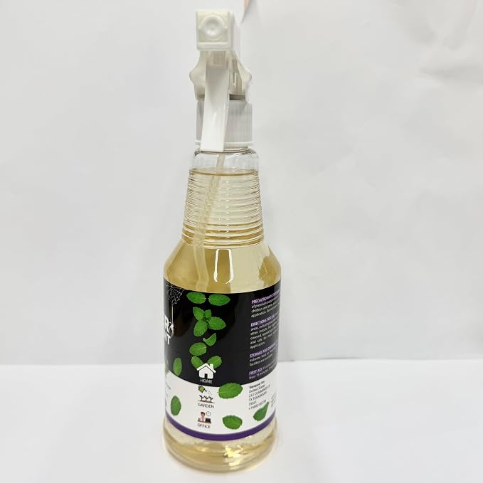 Peppermint Oil Insect & Spider Repellent Spray - All-Natural, Pet-Safe Bug Control for Home, Kitchen & Garden - 16 oz
