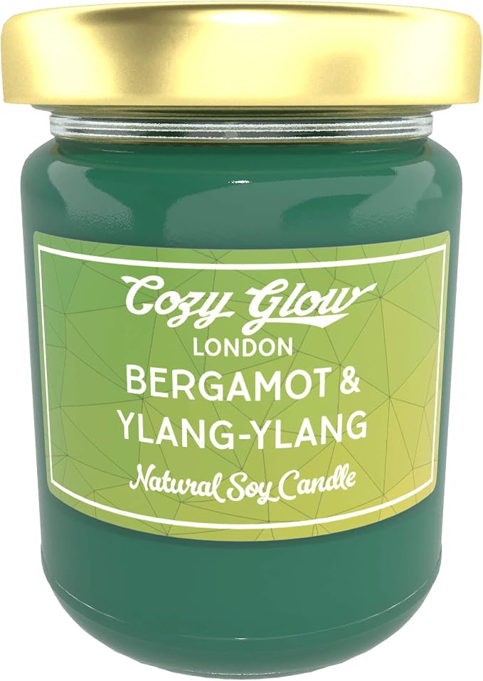 Cozy Glow Bergamot & Ylang-Ylang Large Soy Candle