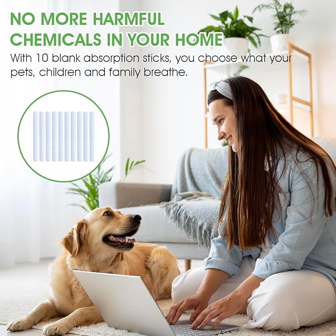 Whole Home Air Freshener | Custom Scent of Your Choosing | Passive Essential Oil Diffuser | Easier Placement Than HVAC Furnace Filter or AC | Adjustable House Freshener & Fragrance System