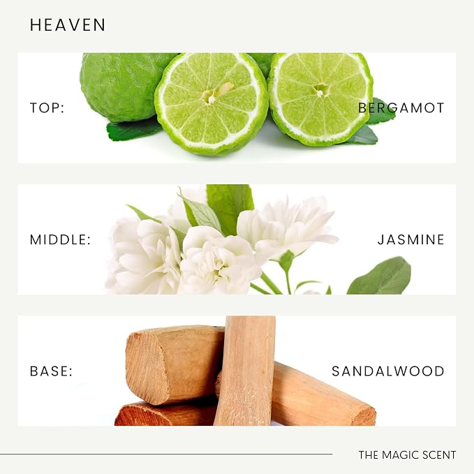 The Magic Scent Heaven Diffuser Oil - Hotel & Home Luxury Scents Inspired by Inspired by The Aria Hotel, Las Vegas - Diffuser Oil Scents for Home Designed for Use in All Diffusers - 16.9 fl oz, 500 mL