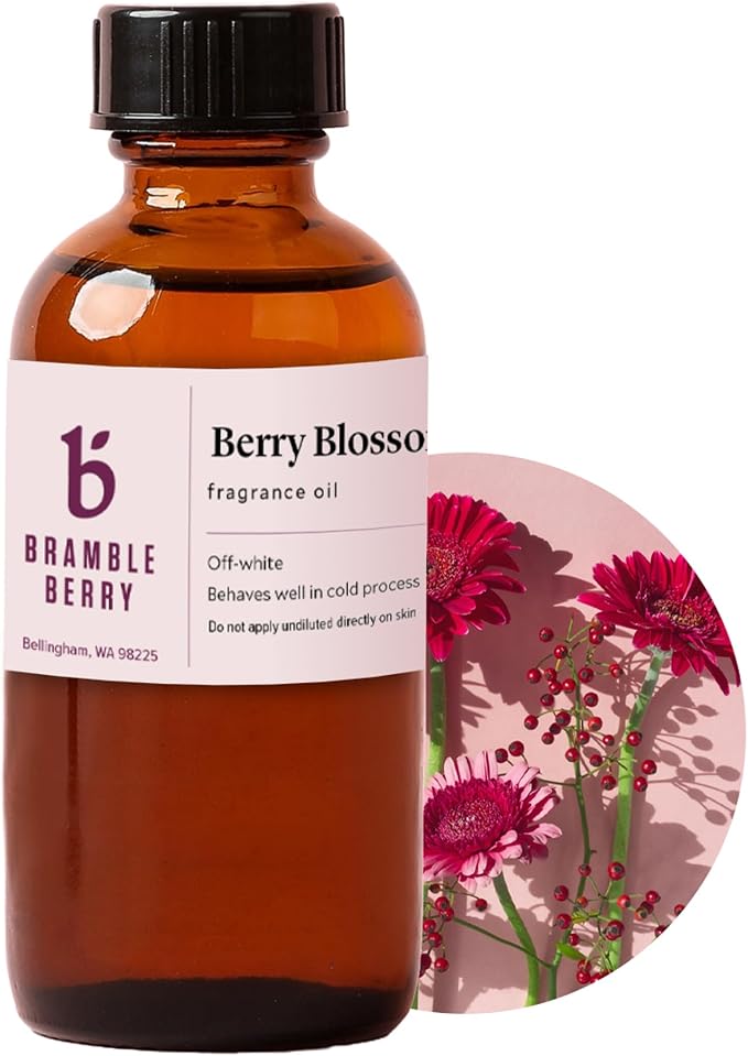 Bramble Berry Berry Blossom Sweet Fruit & Floral Scent for Soap Making, Candles, Lotion, Bath Bombs & Perfume | Skin Safe, Vegan, Paraben & Phthalate Free, DIY Craft Essential