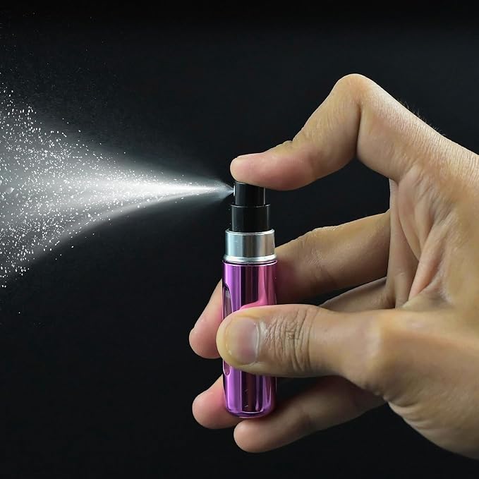 Perfume Refill Bottle - Durable Leak-Proof Perfume Dispenser, Easy to Use and Refill, Stylish and Travel Friendly Spray Bottle- 5ml (5)