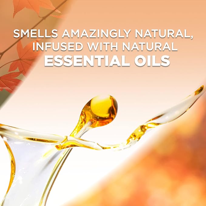 Air Wick Plug In Scented Oil Refill, 10ct, Bonfire & Crisp Fall Air + Brown Sugar & Vanilla, Essential Oils, Air Freshener.