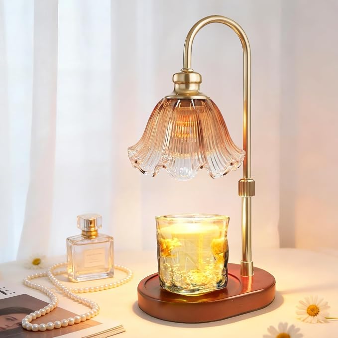Banbanda Candle Warmer Lamp with Timer, Birthday Gifts for Women, House Warming Gifts New Home Decor – Height Adjustable Candle Lamp