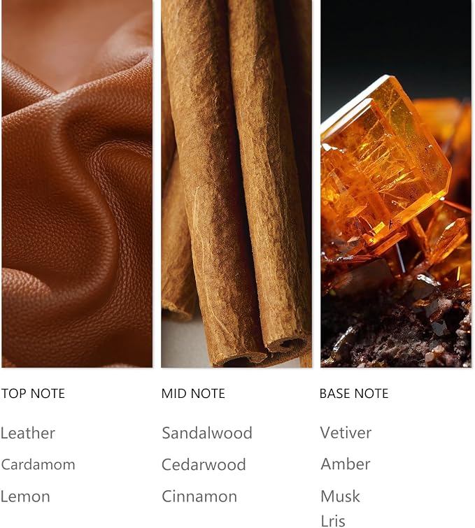 My Way Hotel Luxury Waterless Diffuser Oil 120ml 4.1Fl.Oz, Long Lasting Scent Oils for Cold Air Diffusers, Essential Oil Blend with Leather, Sandalwood, Cedarwood, Amber, Musk for Home, Office