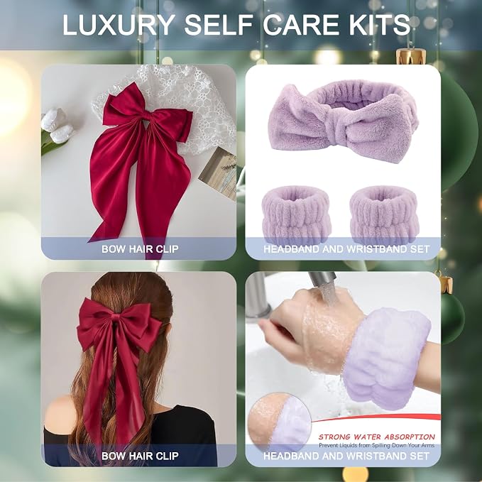 Christmas Gifts Advent Calendar 2025, Holiday Gifts for Women Christmas of Beauty Countdow Calendar, Skincare Advent Calendar New Year Gifts Baskets for Girlfriend, Wife, Mom, Girls
