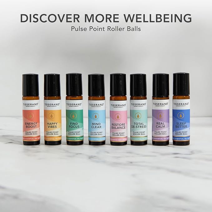 Tisserand Aromatherapy - Real Calm Pulse Point Roller Ball, 10 ml