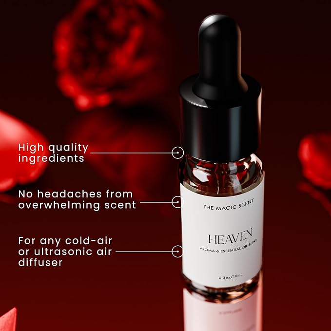 The Magic Scent Heaven Diffuser Oil for Home & Hotel - Cold-Air & Ultrasonic Scented Oils for Diffuser Inspired by Aria Hotel, Las Vegas - Essential Oils for Diffusers Aromatherapy (10 ml)