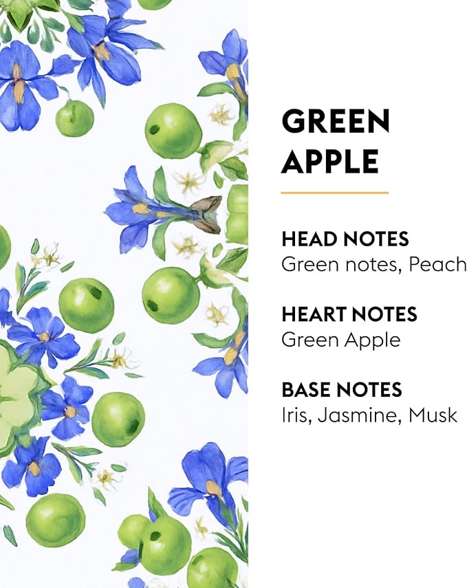 MAISON BERGER Lampe Berger Refill, 500 ml, Green Apple | Catalytic Lamp Fragrance Refill, Helps Neutralize Odors, ~80 h Fragrance Diffusion, Made in France