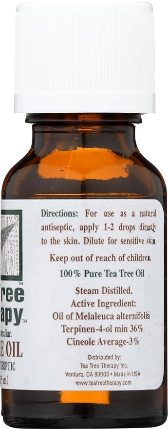 Pure Tea Tree Oil 0.5 oz.