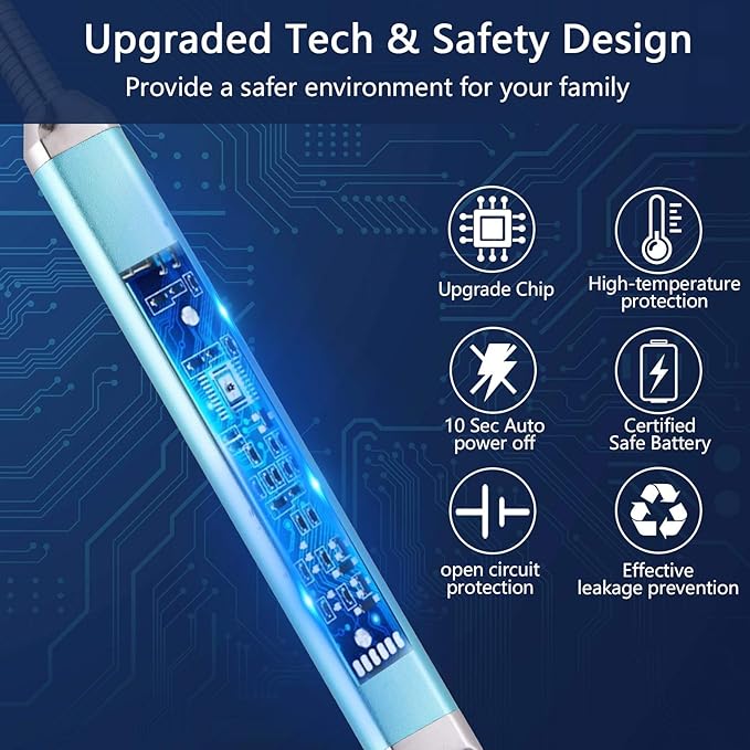 MEIRUBY Electric Candle Lighter, Valentine's Day Gifts for Women Mom Men Wife, USB Arc Rechargeable Windproof Long Lighter for Candle BBQ Birthday Housewarming Gift Idals