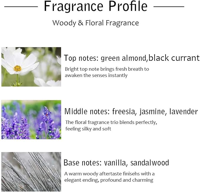 Mixed Fruity & Floral Reed Diffuser and Reed Diffuser Oil Refill Bundle