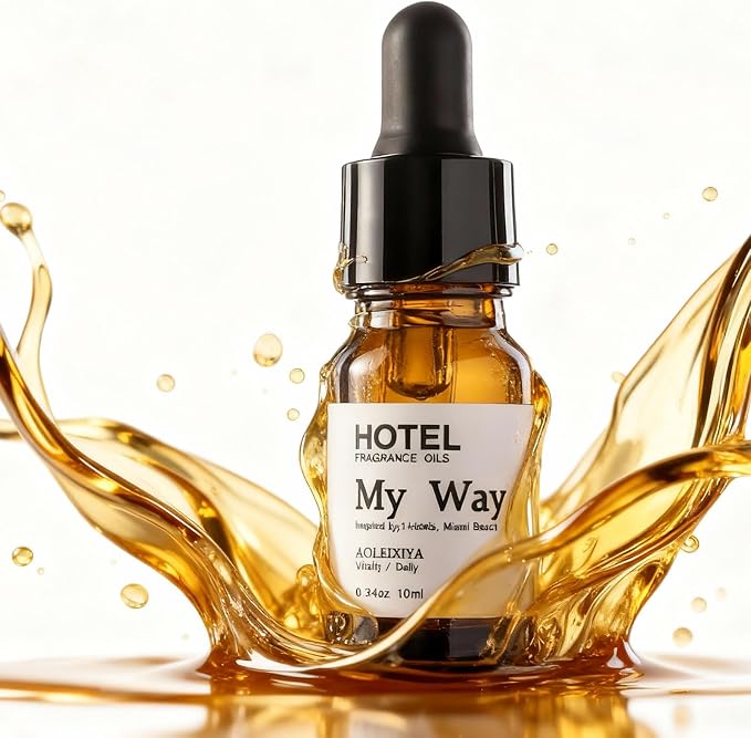My Way Diffuser Oil Waterless Hotel Essential Oils for Diffusers for Home Inspired by The 1 Hotel Miami Scent - Premium Hotel Collection Diffuser Oil - 10 ml, 0.34 fl oz