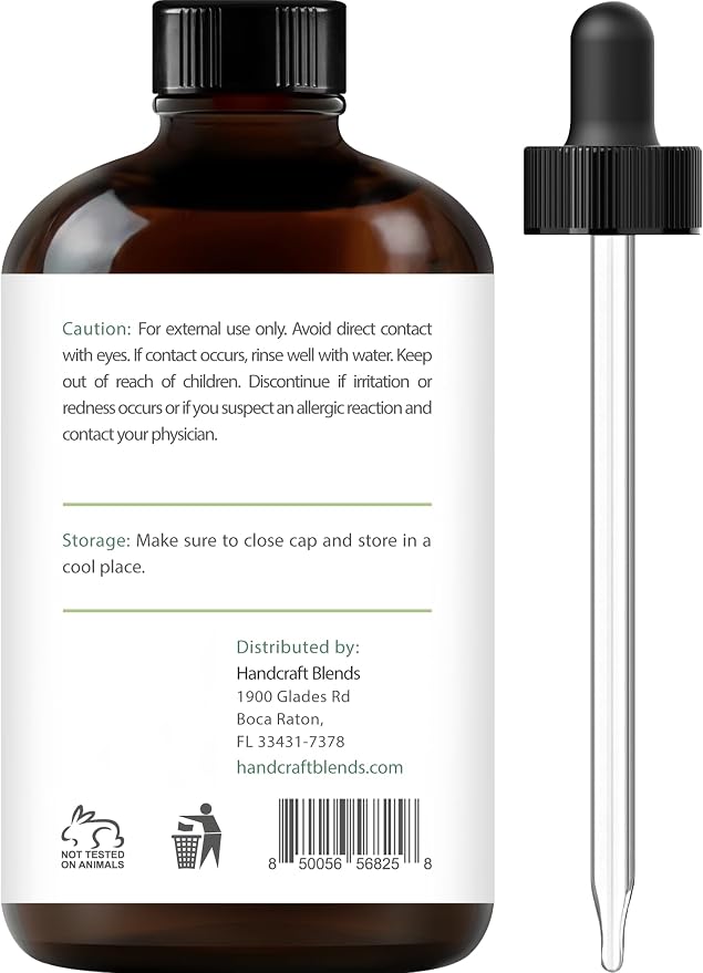 Handcraft Blends Lemon Eucalyptus Essential Oil – Huge 4 Fl Oz – 100% Pure and Natural – Premium Grade Essential Oil for Diffuser and Aromatherapy, Skin, Massage, Candle and Soap Making Fragrance