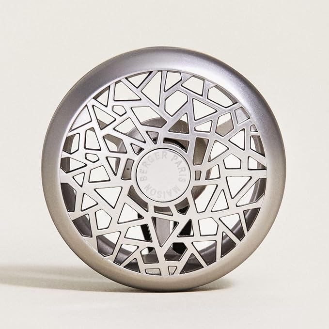 MAISON BERGER Car Diffuser, Graphic Matte Finish, No Refill Included | Holder Only, Refill Sold Separately, Passive Diffusion, Made in France