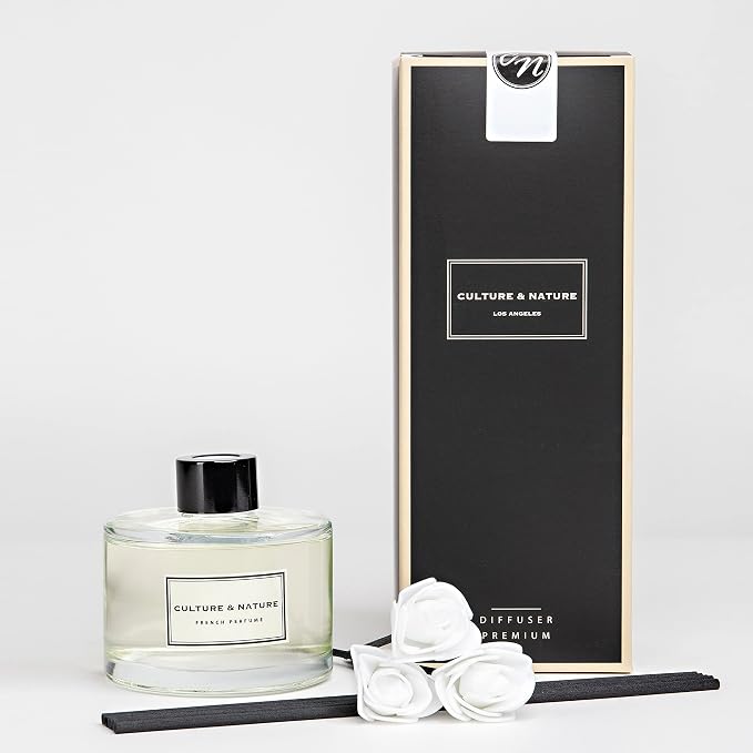 CULTURE & NATURE Reed Diffuser Set (6.7OZ, French Perfume)