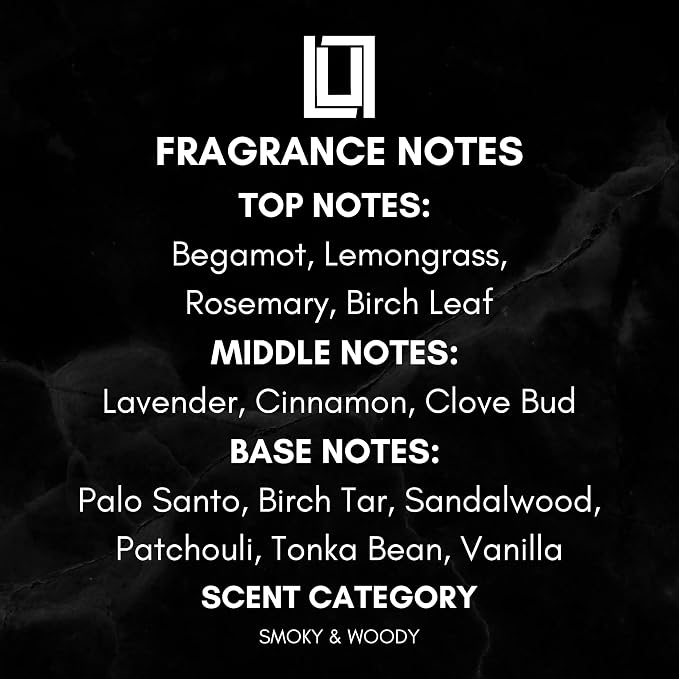 Lulu Candles | Reed Diffuser Set | Palo Santo | 6 Reed Sticks | Scent Diffuser for Bedroom Bathroom Living Room & Office (4.2 FL Oz.)