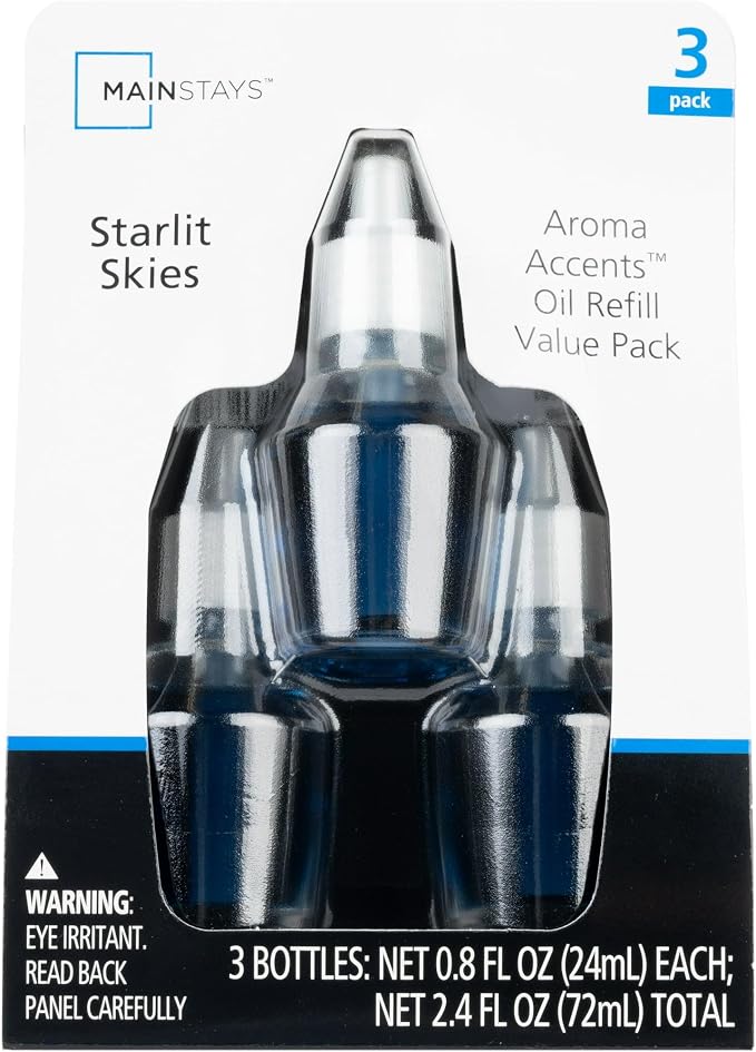 MS Aroma Accent Oil Refills (3pack) (Starlit Skies)