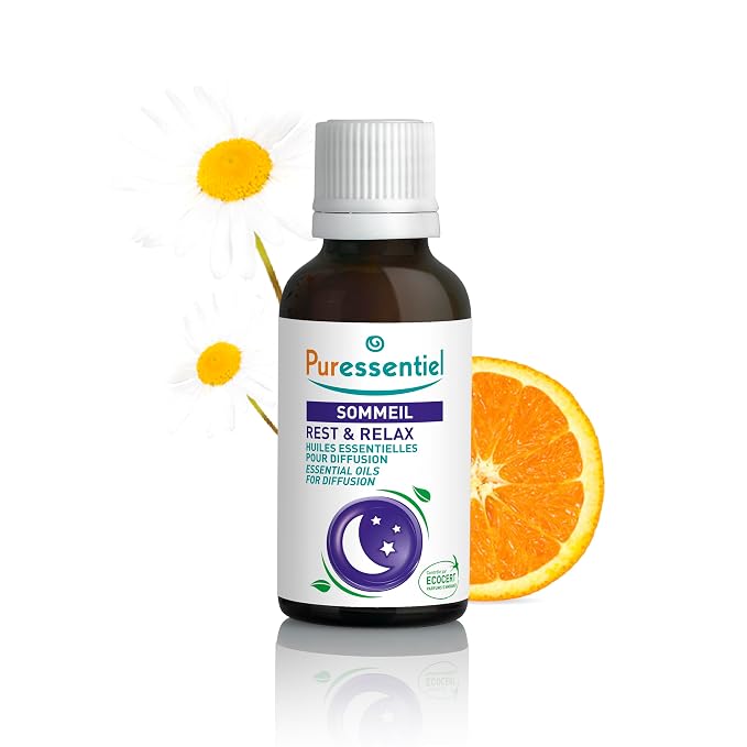 Puressentiel Diffusion Essential Oil - Naturally Derived Aromatherapy Blend - Formulated for Diffusion - Made with Essential Oils - Eco-Friendly Products - 1.01 oz