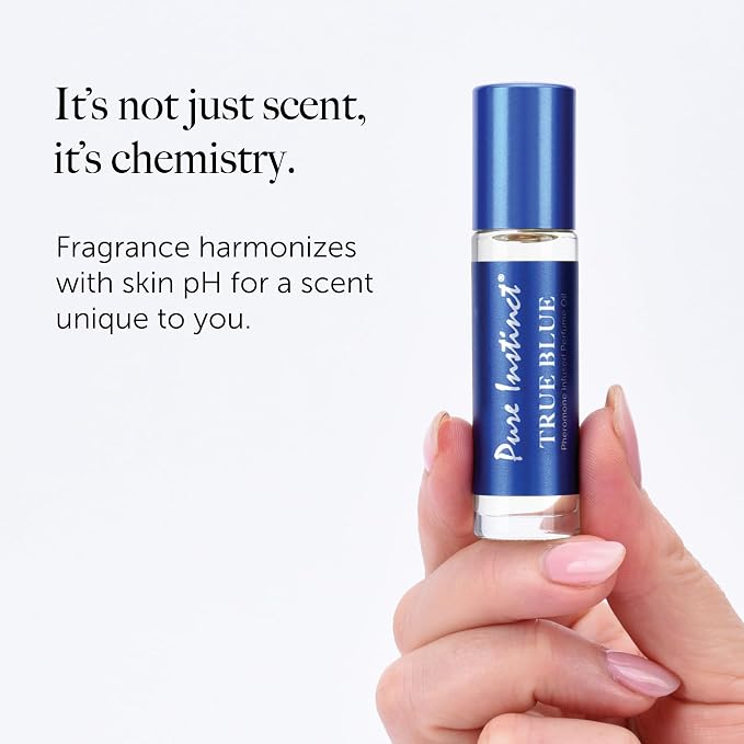 Pure Instinct Roll-On - The Original Pheromone Infused Essential Oil Perfume Cologne - Unisex For Men and Women - TSA Ready