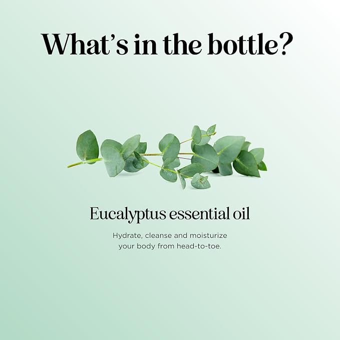 Pure Eucalyptus Essential Oil 4oz Invigorating Home Spa Aromatherapy and Natural Bath Oil - Eucalyptus Oil for Diffuser Dry Scalp Care and DIY Skin Care