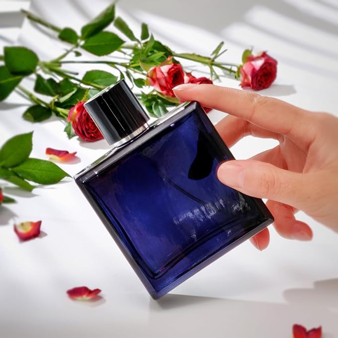 100ml/3.4 Oz Glass Spray Bottle Perfume Atomizer,Empty Travel Refillable Perfume Spray Bottle with 3 Kinds of Dispenser (A2)