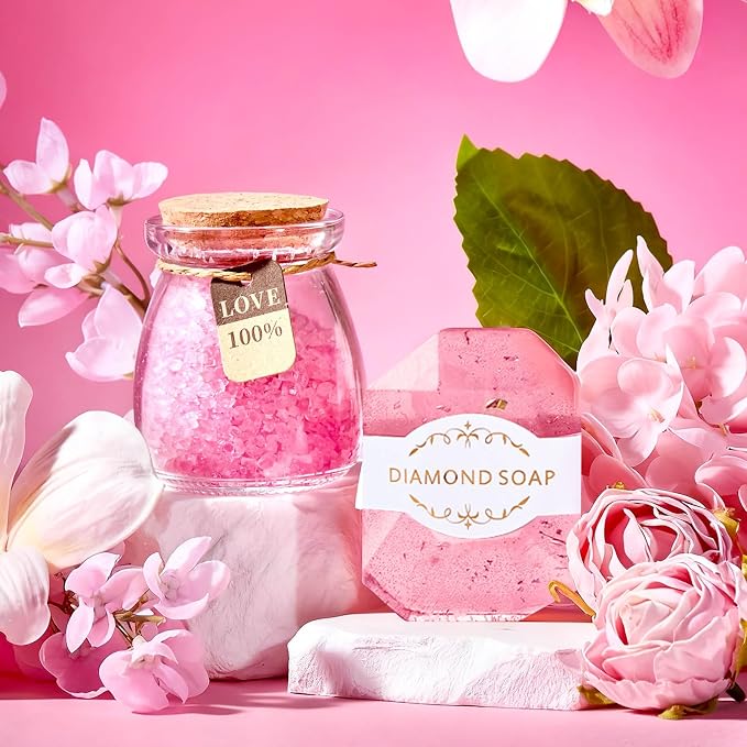 BodyRefresh Birthday Gifts for Women Self Care Gifts for Her, Gift Baskets Care Package Gift Set Get Well Soon Gift for Women Happy Birthday Gift Ideas Spa Set for Adult Wife Grandma