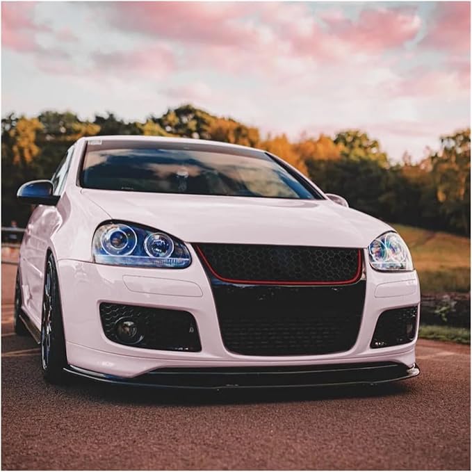 For VW Golf 5 MK5 GTI Jetta GLI 2003-2009 Diffuser Splitter Body Kit Lower Bumper Protector Front Lip Spoiler(Type A)