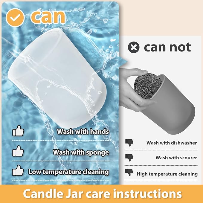 SHOWIN Thick Candle Jars for Making Candles 16 Pcs, 7 OZ Empty Jars with Wood Lids for Candle Making, Sample Container, Frosted Red