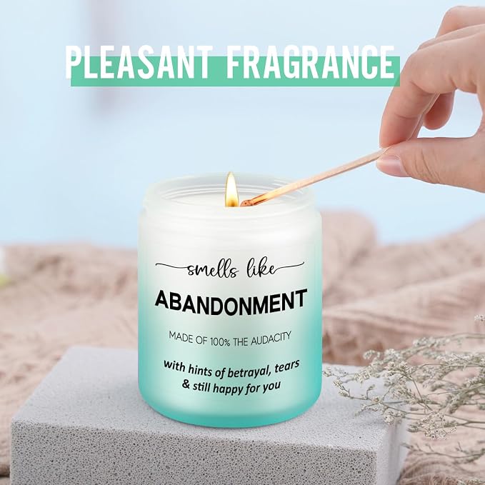 GSPY Scented Candles - Friends Moving Away, Coworker Leaving Ideas, Funny Retirement Gifts for Women, Men - Goodbye, Going Away, Farewell Gifts for Coworkers, Boss, Work Bestie, Woman, Best Friend