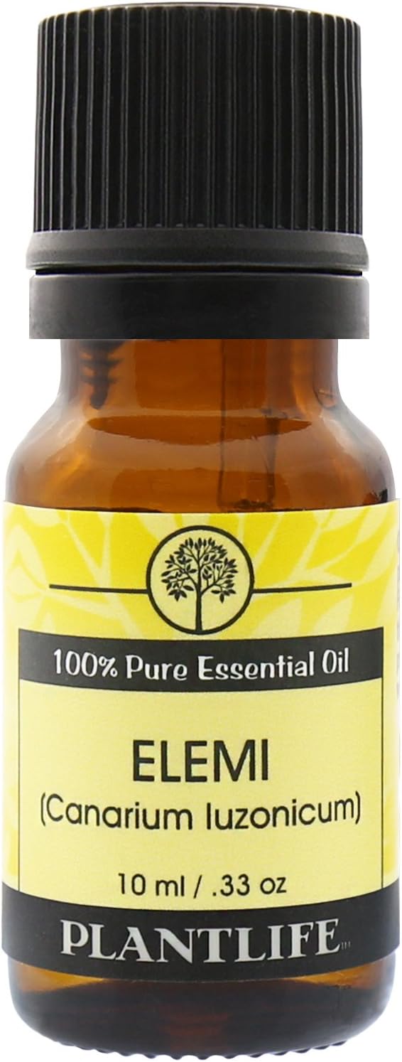 Plantlife Elemi Aromatherapy Essential Oil - Straight from The Plant 100% Pure Therapeutic Grade - No Additives or Filters - 10 ml