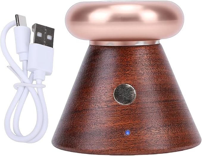 Zopsc Essential Oil Diffuser Premium Wooden Safe Automatic Shut Off Aromatherapy Diffuser for Bedroom,Office,Compact and Portable