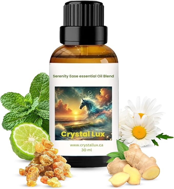 Serenity Ease Essential Oil Blend by Crystal Lux
