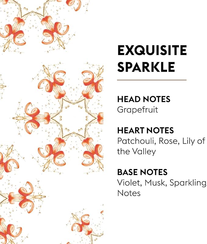 MAISON BERGER Car Diffuser Set, Rosalie Exquisite Sparkle | Sparkling Grapefruit Rose Notes, Refillable Vent Clip with Ceramic Refill, Passive 4-Week Diffusion, Made in France