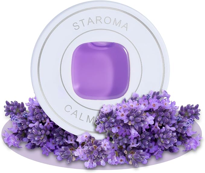 Calm (Lavender Essential Oil Refill), Compatible with STAROMA Waterless Essential Oil Diffuser – Premium Aromatherapy Fragrance, Gentle and Consistent Scent – for 200 sqft Small Home, Office, Car